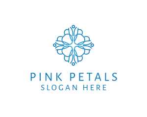 Elegant Floral Pattern logo design