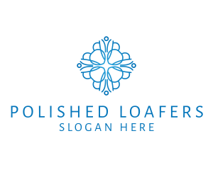 Elegant Floral Pattern logo design