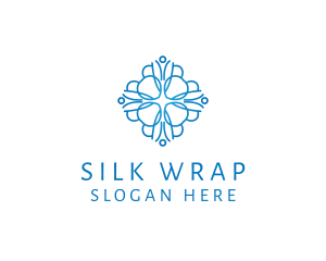 Elegant Floral Pattern logo design