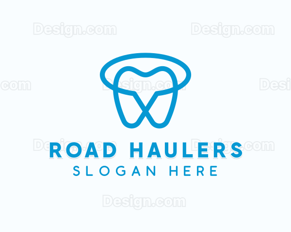 Orthodontist Dental Care Logo