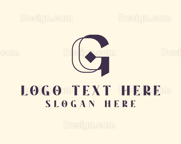 Modern Business Letter G Logo