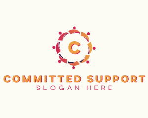 People Community Group logo design