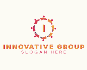 People Community Group logo design