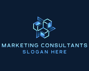 Consulting Cube Media logo design