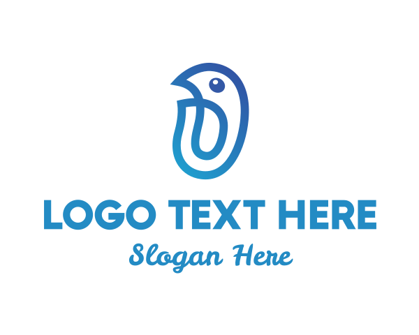 Worm logo example 4
