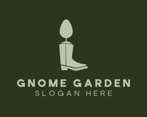 Tree Boots Gardening logo design