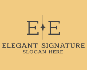 Elegant Luxury Business logo design