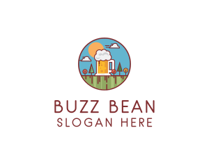 Beer Garden Brewery logo design