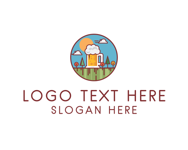 Alcohol logo example 2