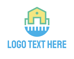 House - Clean House Water logo design