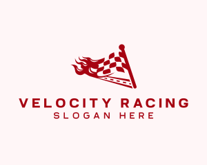 Auto Kart Racing logo design