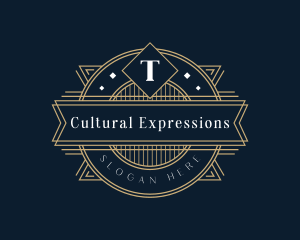 Tau Symbol Ornament logo