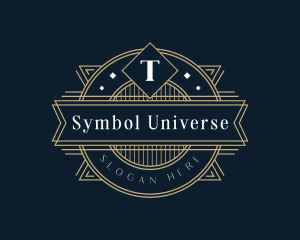 Tau Symbol Ornament logo