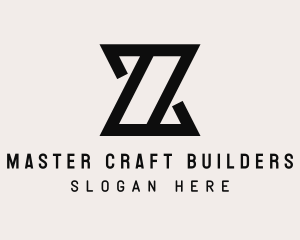 Construction Builder Letter Z logo