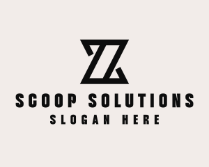 Construction Builder Letter Z logo design