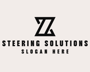 Construction Builder Letter Z logo design