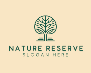 Nature Tree Garden logo design