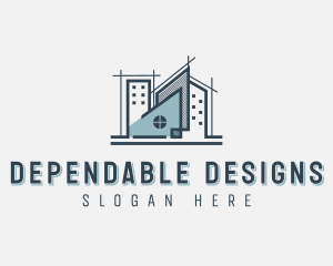 Architect Structure Engineering logo design