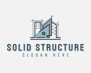 Architect Structure Engineering logo design