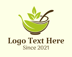 Herbal Leaf Salad Bowl logo