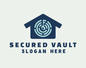 Biometric House Security logo design