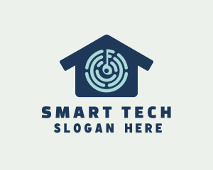 Biometric House Security logo design