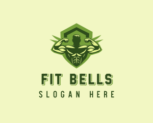 Masculine Fitness Gym logo design