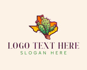 Texas Cactus Plant logo