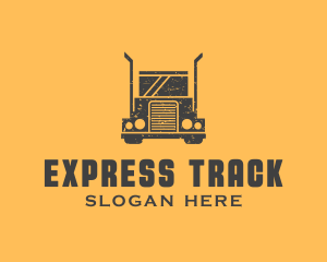 Trucking Shipping Logistics logo design