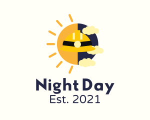 Day & Night Construction logo design