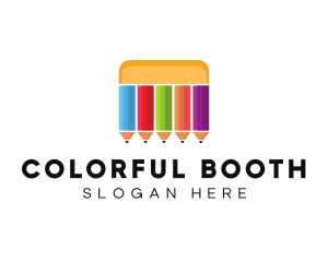 Art Color Pencils logo design