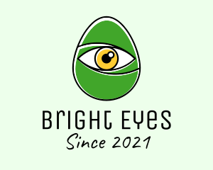 Optical Eye Egg logo design