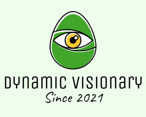 Optical Eye Egg logo design