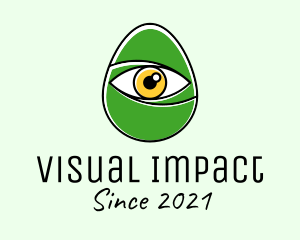 Optical Eye Egg logo design