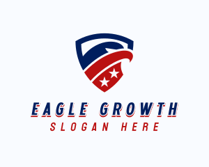 Military American Eagle logo design