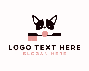 Pet Dog Toothbrush  Logo