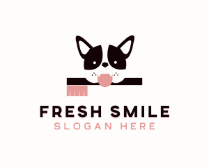 Pet Dog Toothbrush  logo