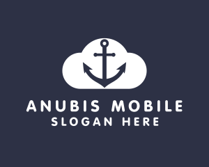 Sailor Anchor Cloud  logo design