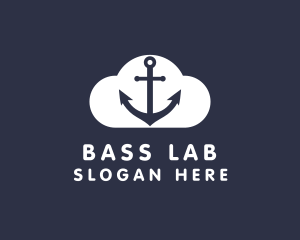 Sailor Anchor Cloud  logo design