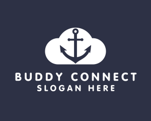 Sailor Anchor Cloud  logo design