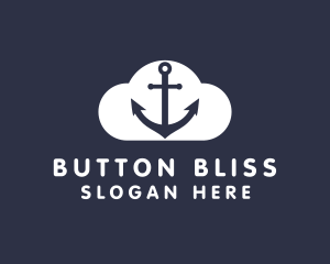 Sailor Anchor Cloud  logo design