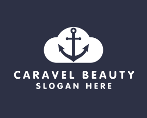 Sailor Anchor Cloud  logo design