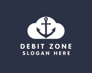 Sailor Anchor Cloud  logo design