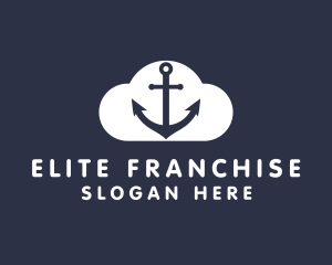 Sailor Anchor Cloud  logo design