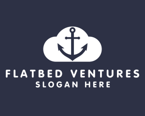 Sailor Anchor Cloud  logo design