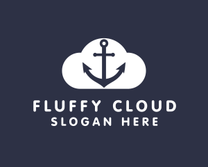 Sailor Anchor Cloud  logo design