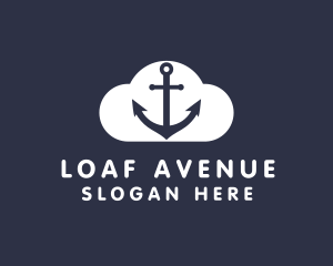 Sailor Anchor Cloud  logo design