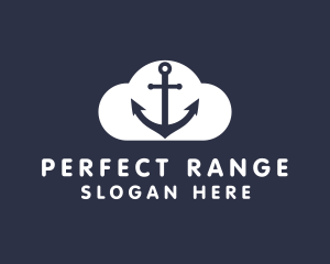 Sailor Anchor Cloud  logo design