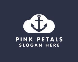 Sailor Anchor Cloud  logo design