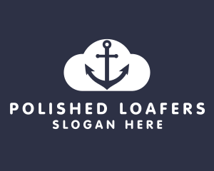 Sailor Anchor Cloud  logo design